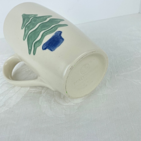 Vintage Pfaltzgraff Nordic Christmas Tree Large Latte Coffee MUG - Picture 4 of 5